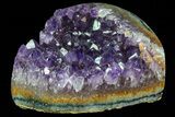 Purple Amethyst Crystal Heart - Uruguay #76802-1